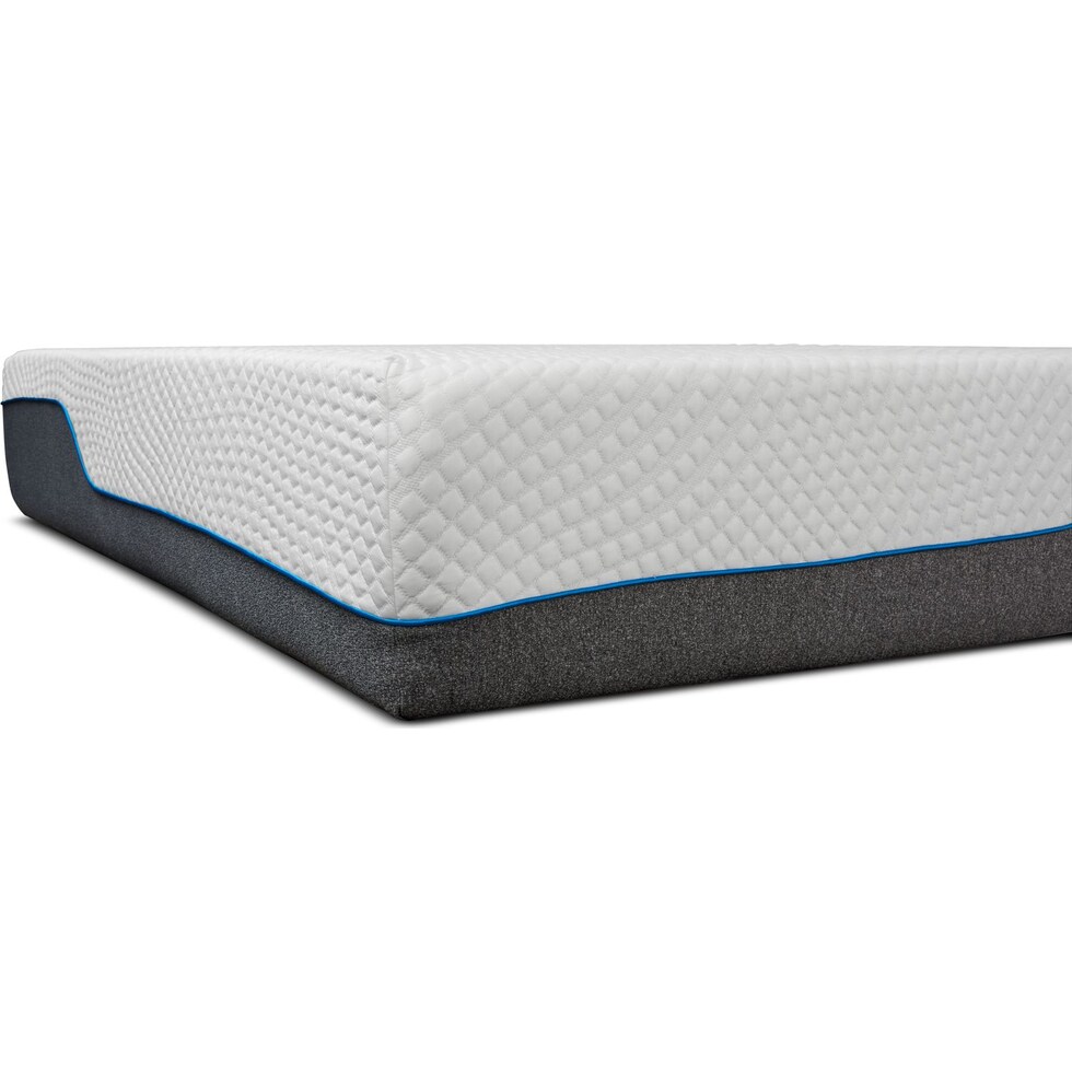 dream relax white twin mattress foundation set   