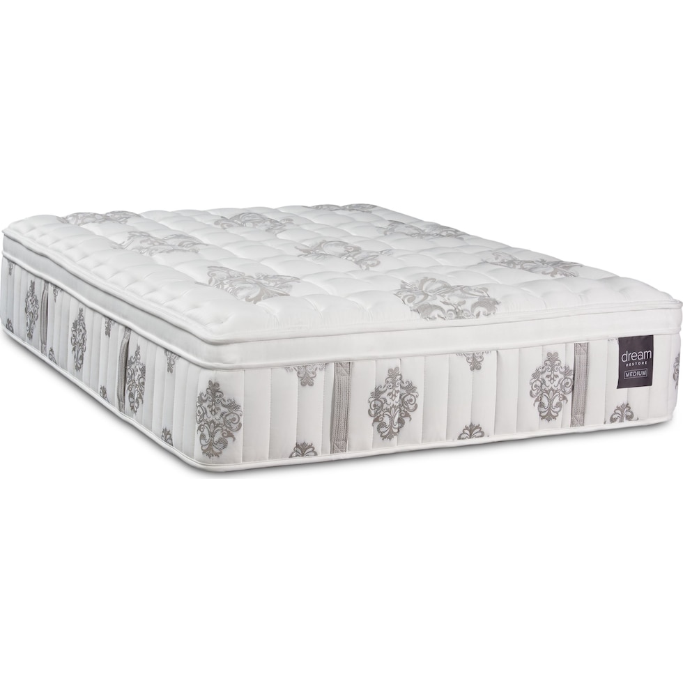 dream restore white full mattress   