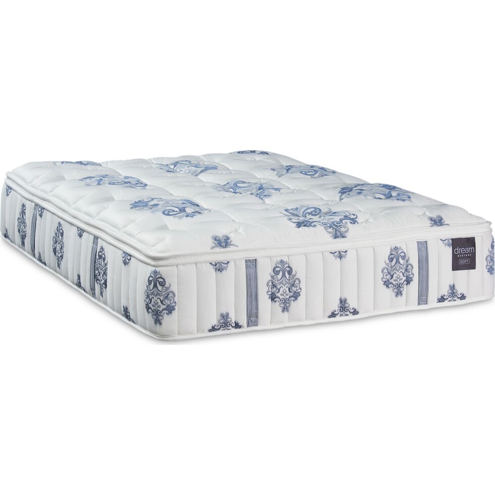 dream restore white full mattress   