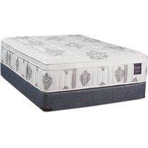 dream restore white king mattress split foundation set   