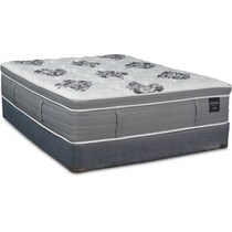 dream revive white queen mattress foundation set   