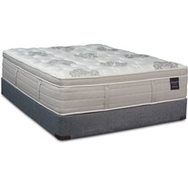 dream revive white queen mattress low profile foundation set   