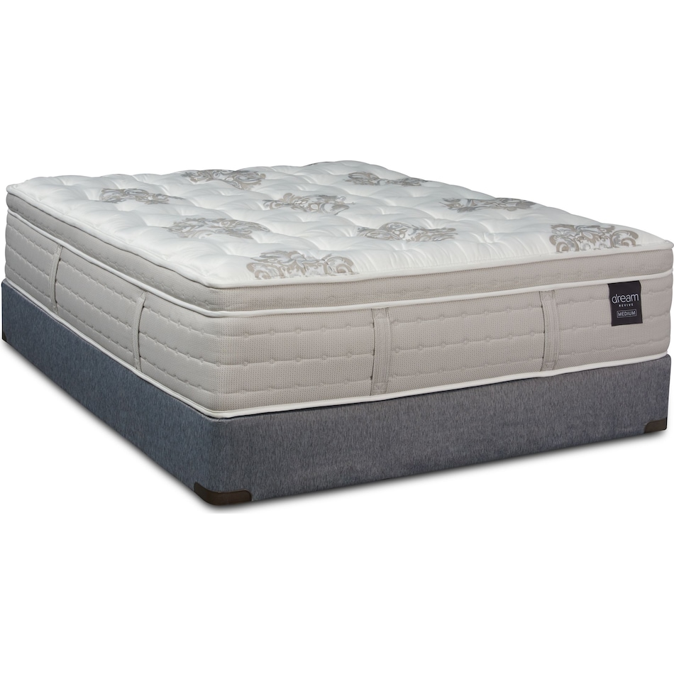 dream revive white twin mattress foundation set   