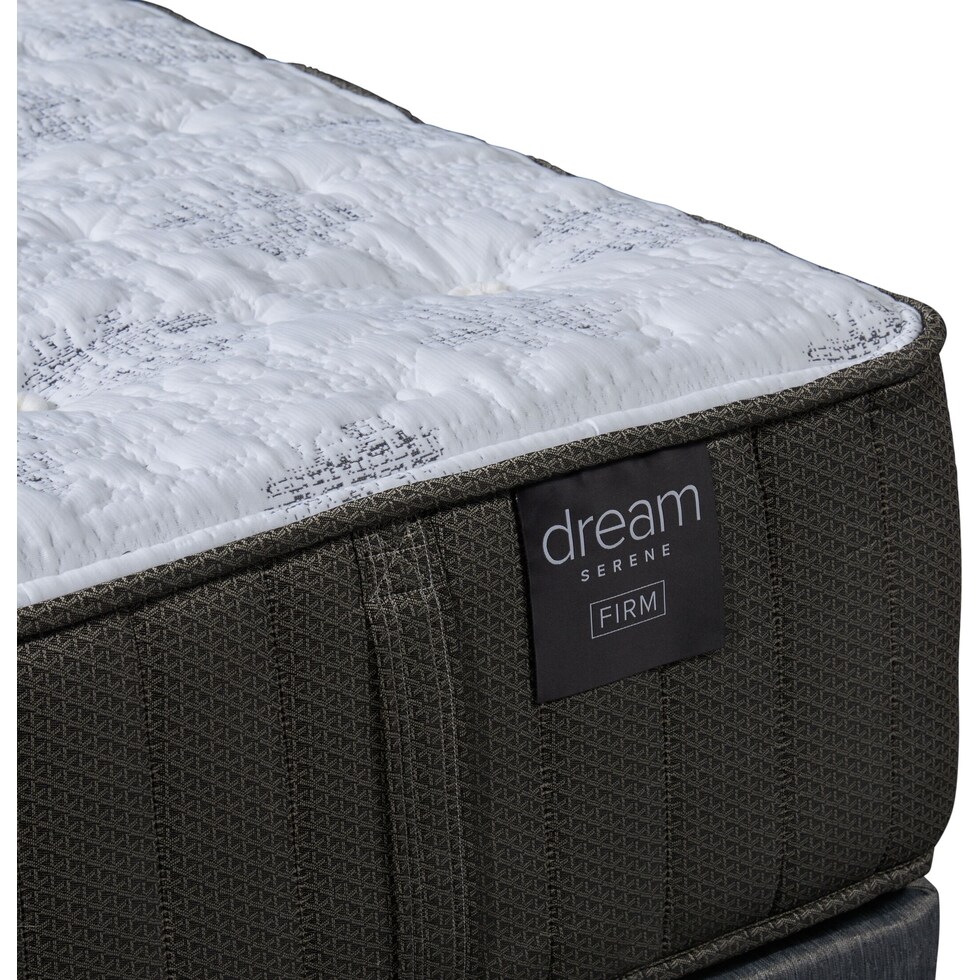 dream serene gray california king mattress   