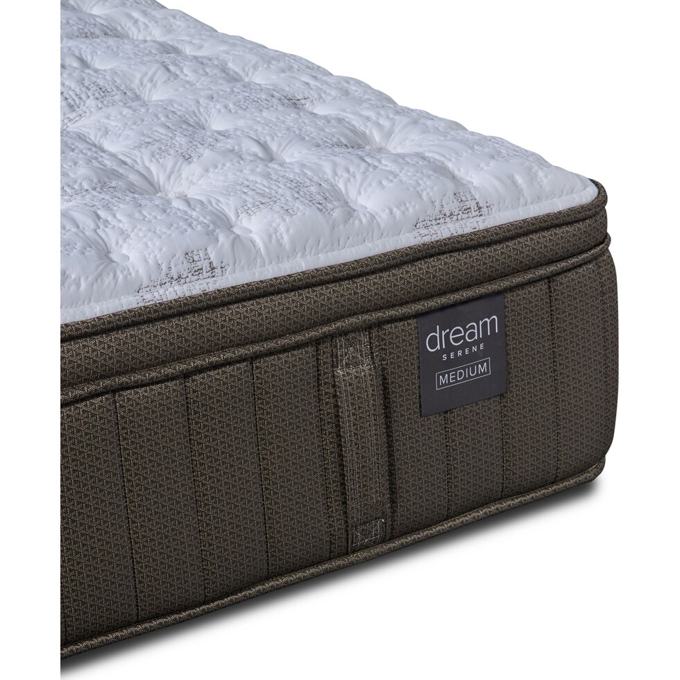 dream serene gray twin xl mattress   