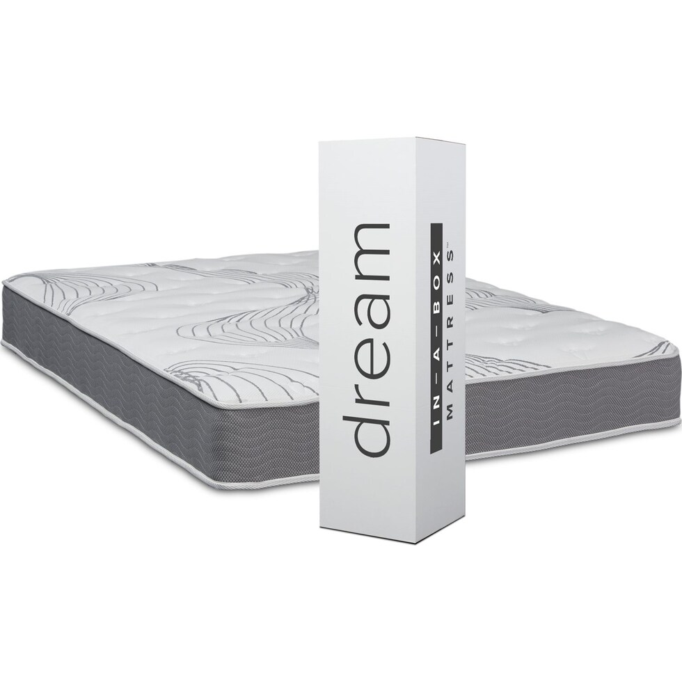 dream simple white king mattress   