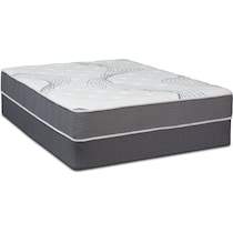 dream simple white king mattress foldable split foundation set   