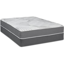 dream simple white twin xl mattress foldable foundation set   