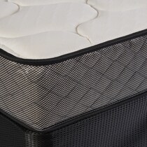 dream starter white queen mattress low profile foundation set   