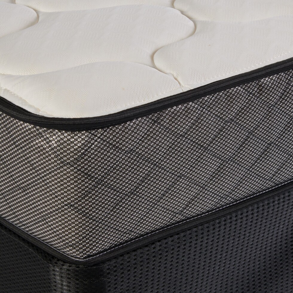 dream starter white queen mattress low profile foundation set   