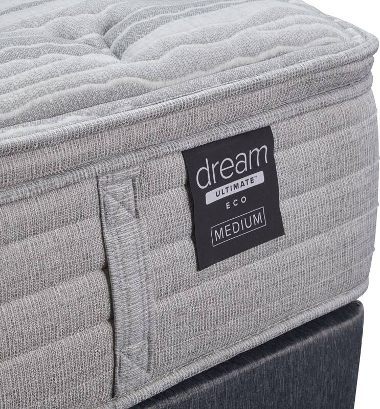 Dream Ultimate Eco Medium King Mattress and Split Foundation Value City Furniture