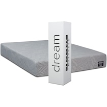 dream ultra gray queen mattress   
