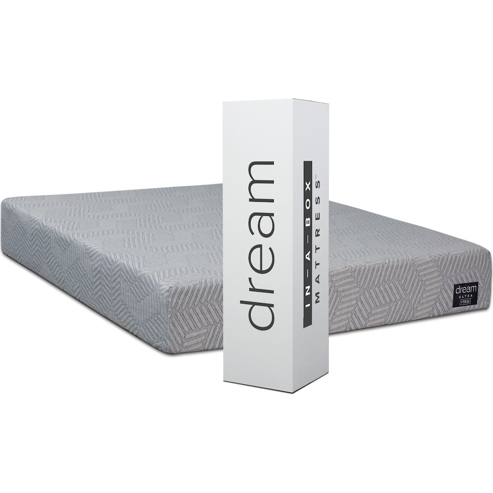 dream ultra gray queen mattress   