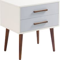 dryad white nightstand   