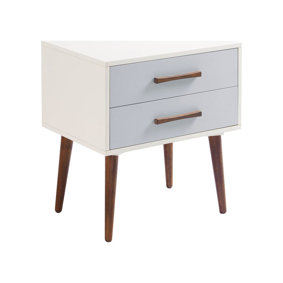 dryad white nightstand   