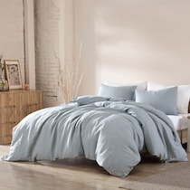 dublin bedding blue twin bedding set   