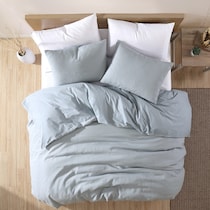 dublin bedding blue twin bedding set   