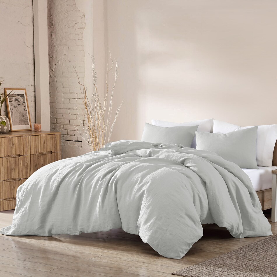 dublin bedding gray comforter   