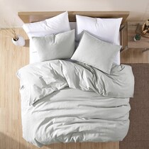 dublin bedding gray comforter   