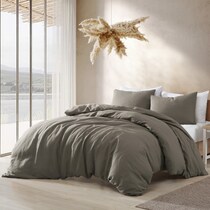 dublin bedding gray king bedding set   
