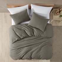 dublin bedding gray king bedding set   