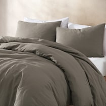 dublin bedding gray king bedding set   