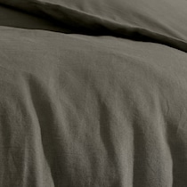dublin bedding gray king bedding set   