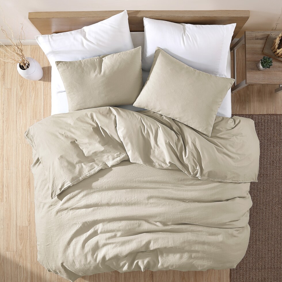 dublin bedding neutral king bedding set   