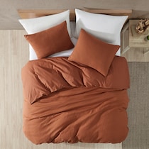 dublin bedding red queen bedding set   