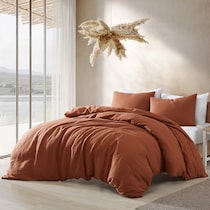 dublin bedding red queen bedding set   