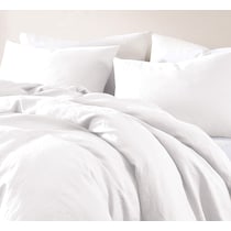dublin bedding white queen bedding set   