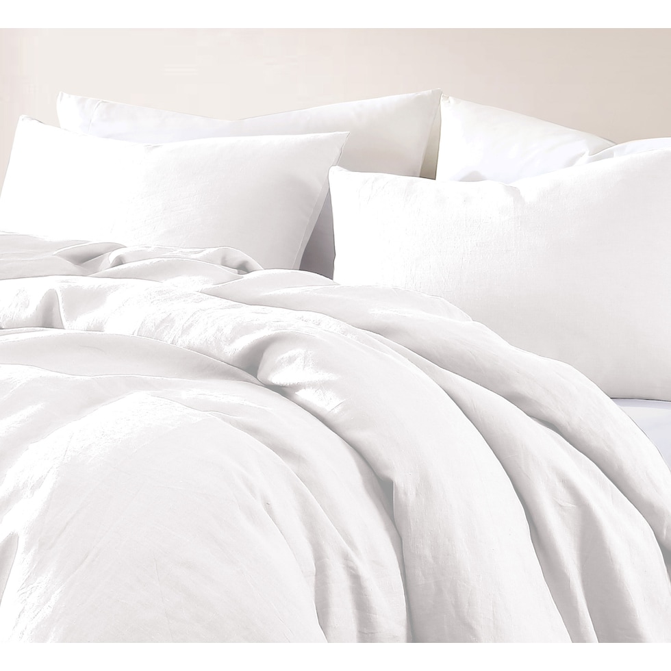 dublin bedding white queen bedding set   