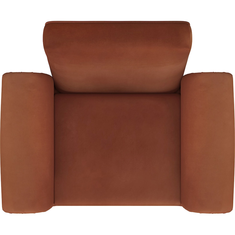 duffie red accent chair   