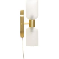 dulce gold wall sconce   