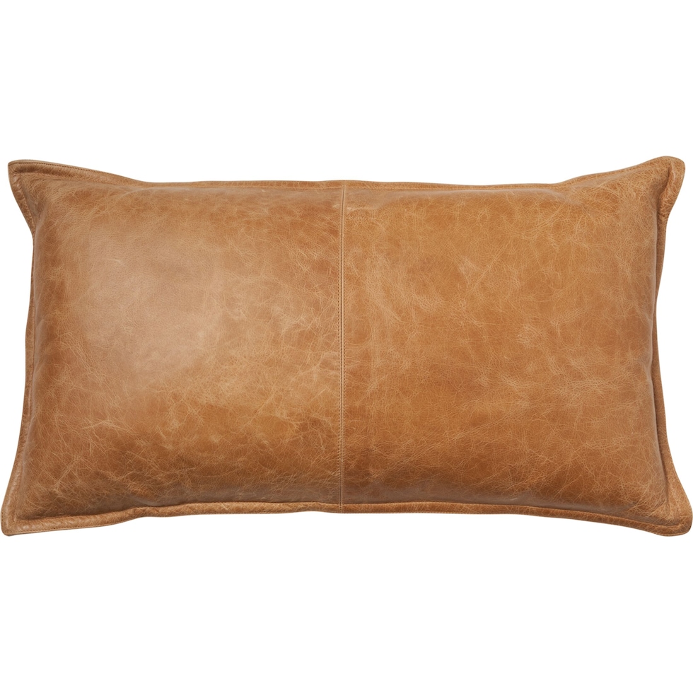 dumont pillow dark brown accent pillow   