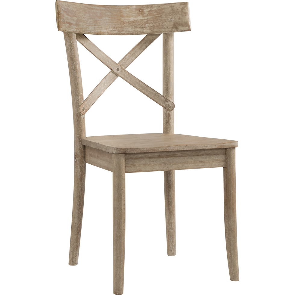 dunbar neutral dining chair   