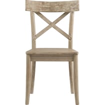 dunbar neutral dining chair   