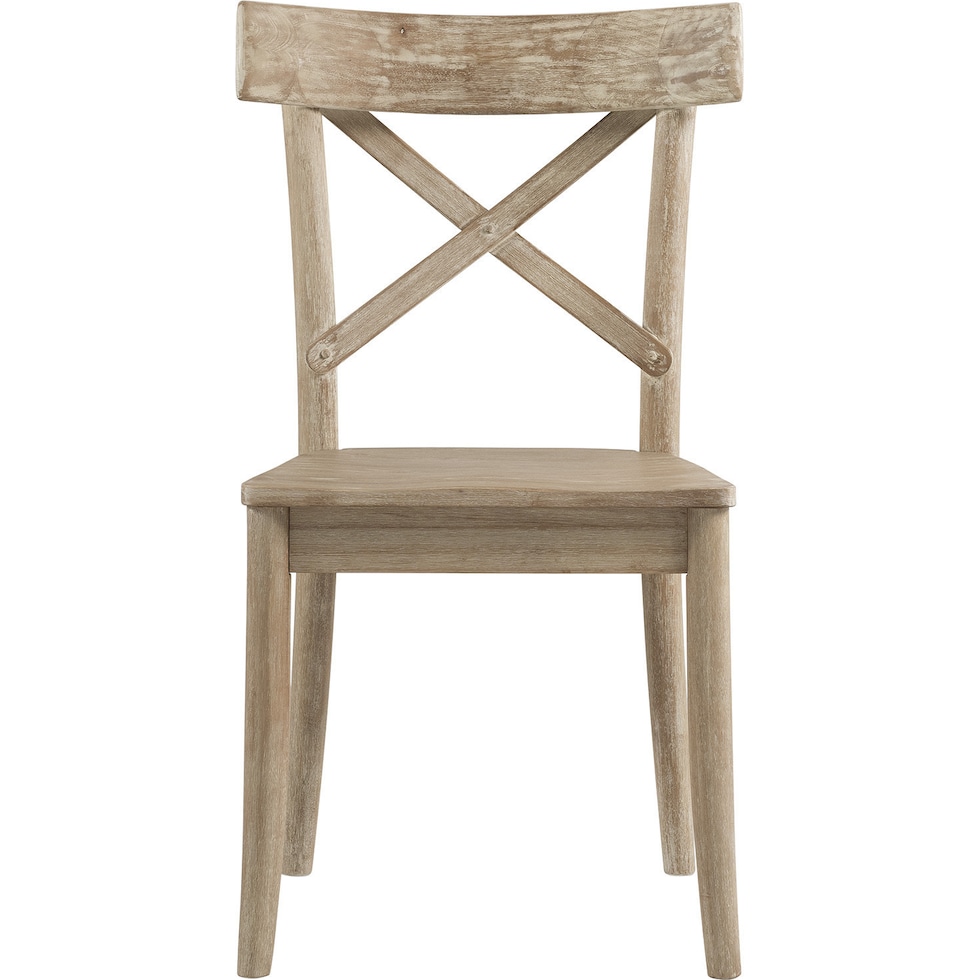 dunbar neutral dining chair   