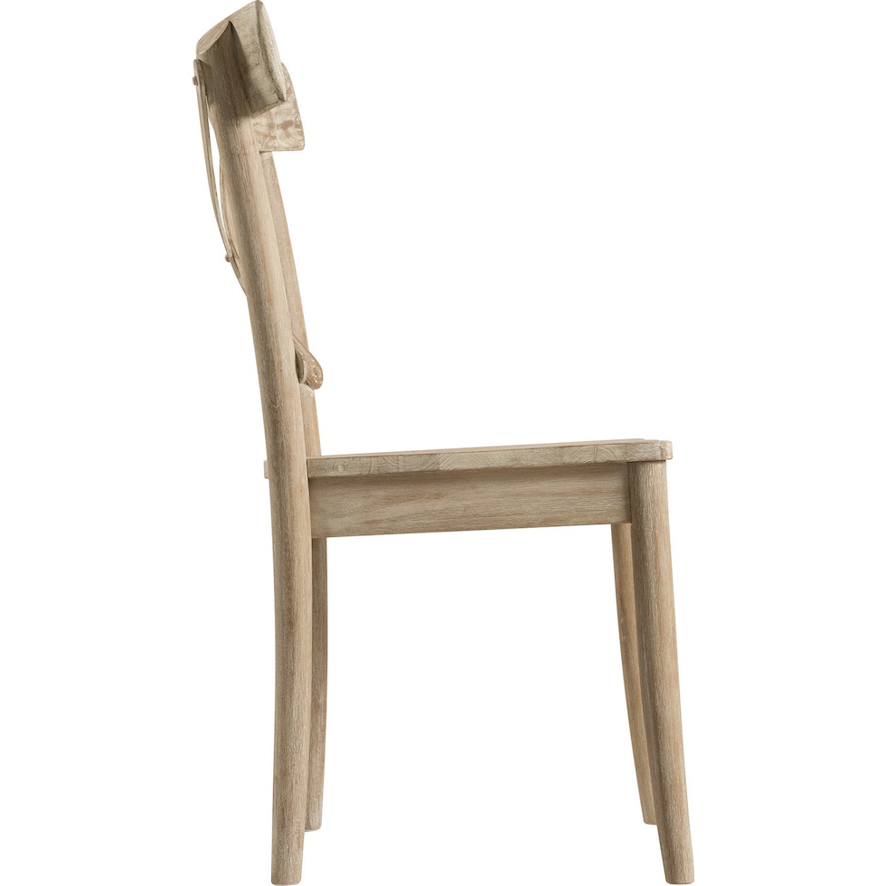 dunbar neutral dining chair   