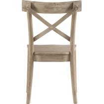 dunbar neutral dining chair   