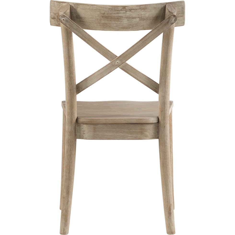 dunbar neutral dining chair   