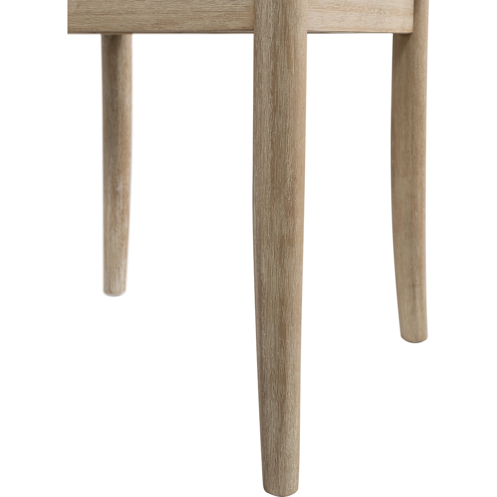 dunbar neutral dining chair   