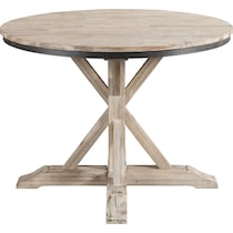 dunbar neutral dining table   