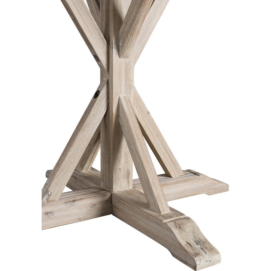dunbar neutral dining table   