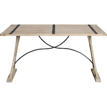 dunbar neutral dining table   