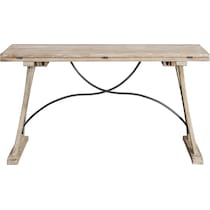 dunbar neutral dining table   