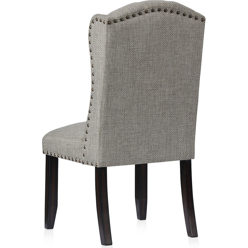 duncan gray dining chair   