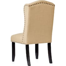duncan light brown dining chair   