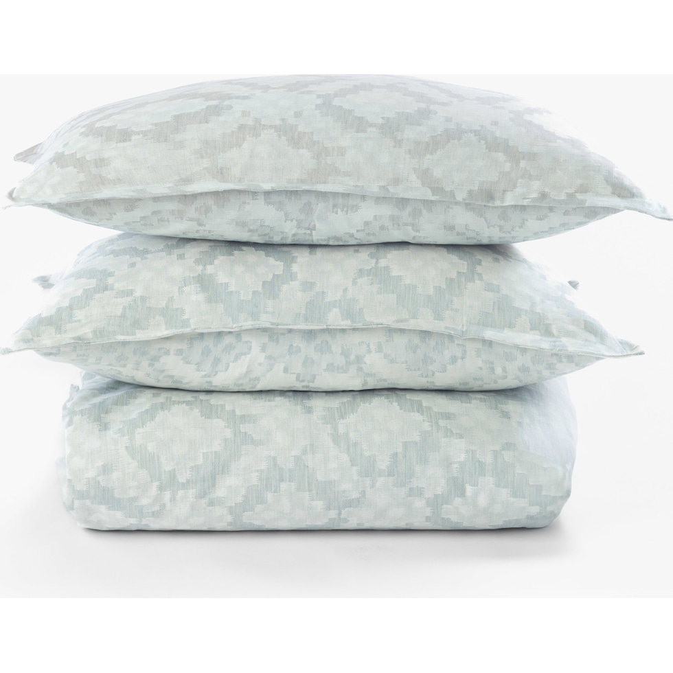 dunn green king bedding set   