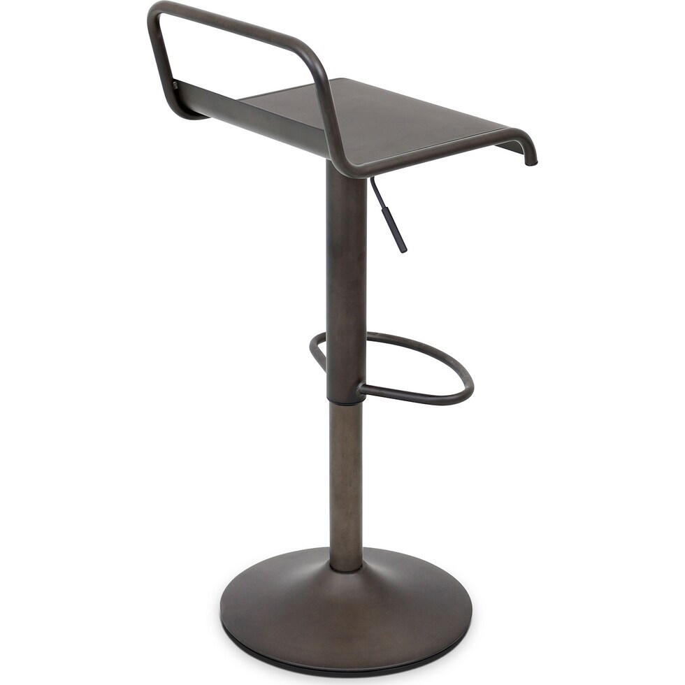 duran black bar stool   
